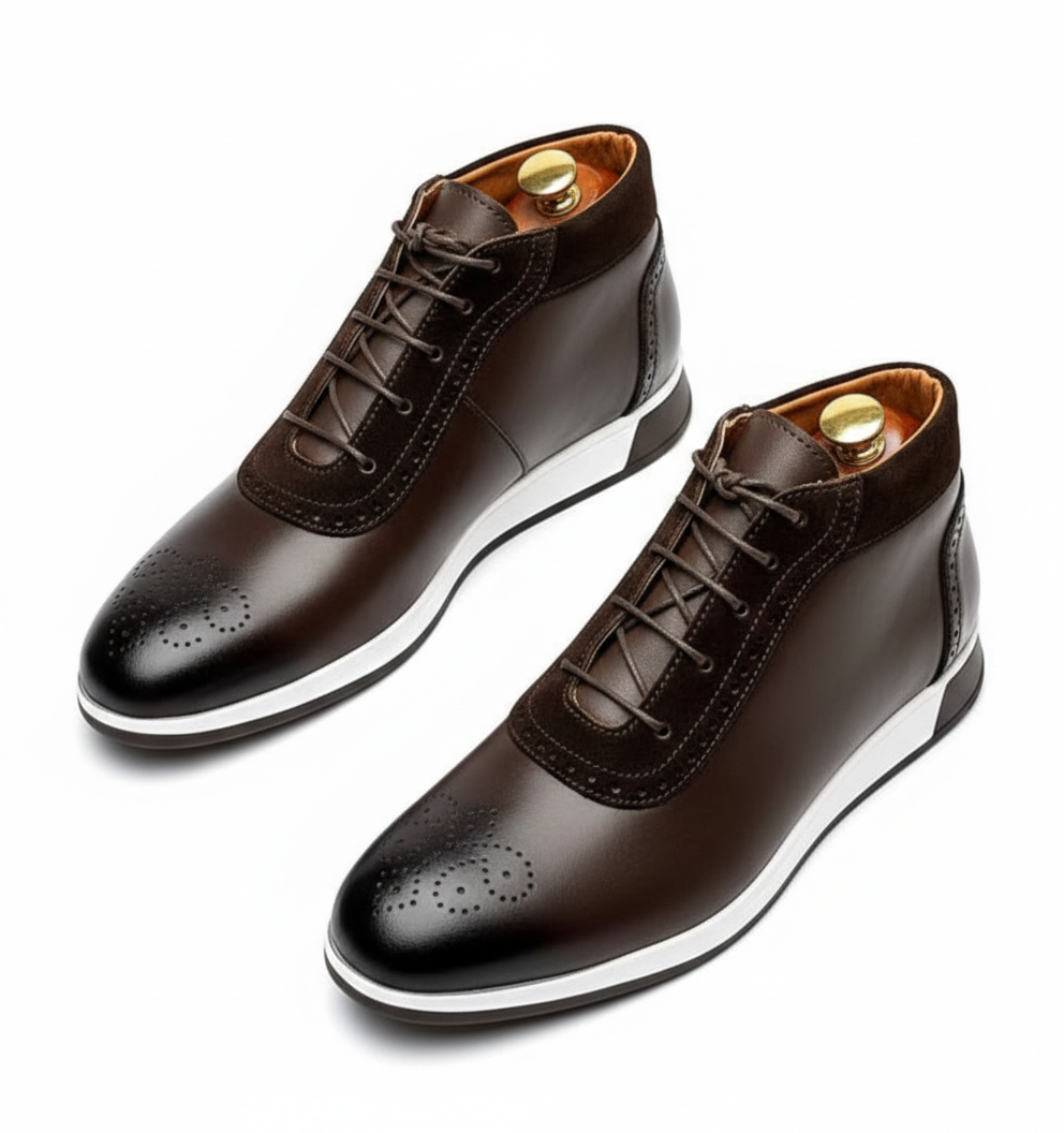 : La Bottine "City-Luxe" – Noir Intense