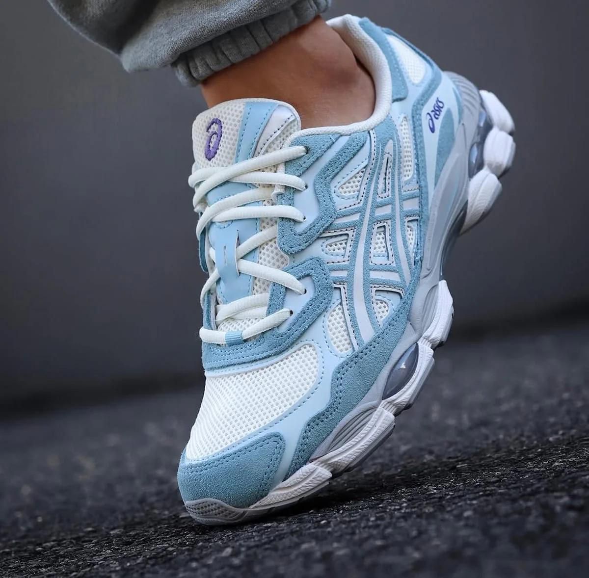 Rêve Bleu - Baskets de luxe ASICS x Kiko Kostadinov