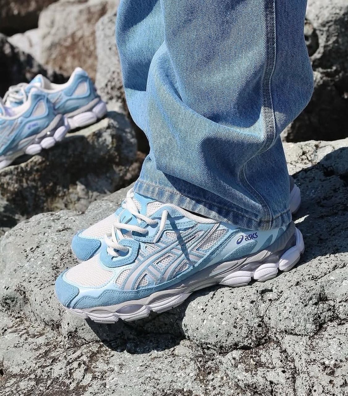 Rêve Bleu - Baskets de luxe ASICS x Kiko Kostadinov