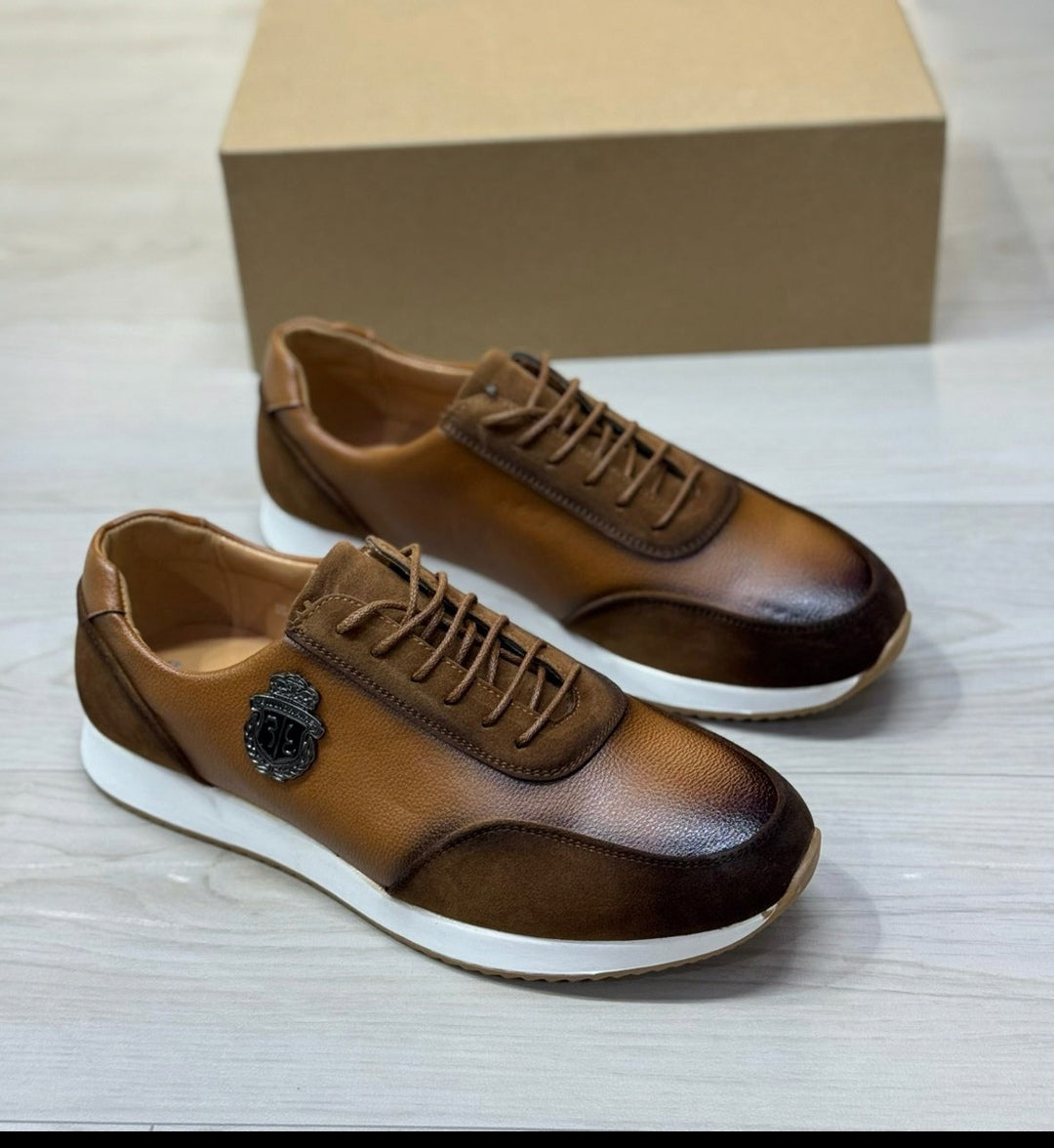 L'Élégance décontractée : Des Baskets Haut de Gamme pour l'Homme Moderne"