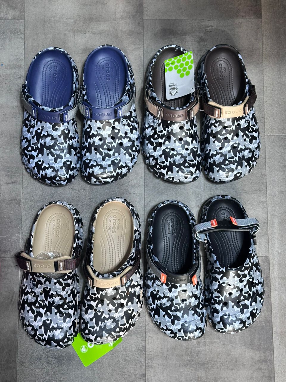Titre : Crocs Camouflage : Tendance et confort pour vos pieds !