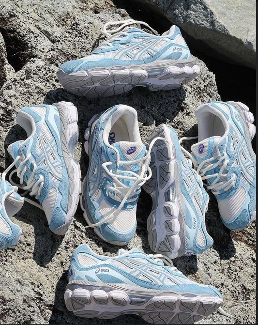 Rêve Bleu - Baskets de luxe ASICS x Kiko Kostadinov