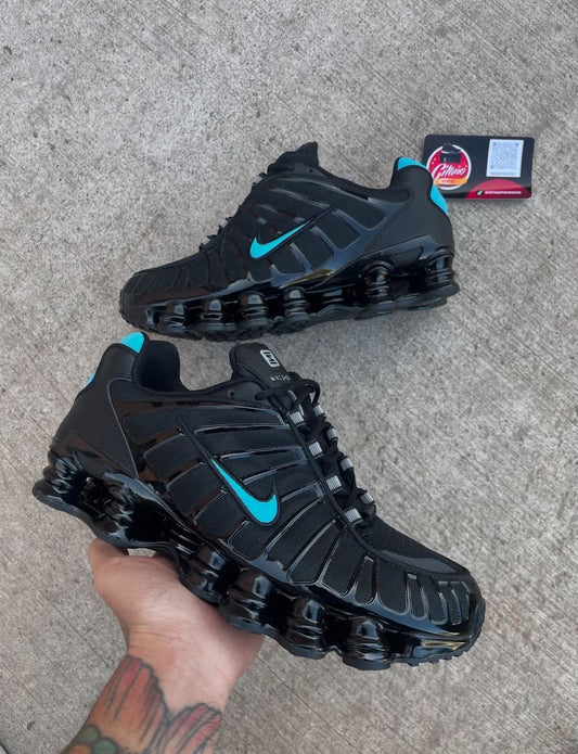 Nike Shox R4 (Noir & Argent)
