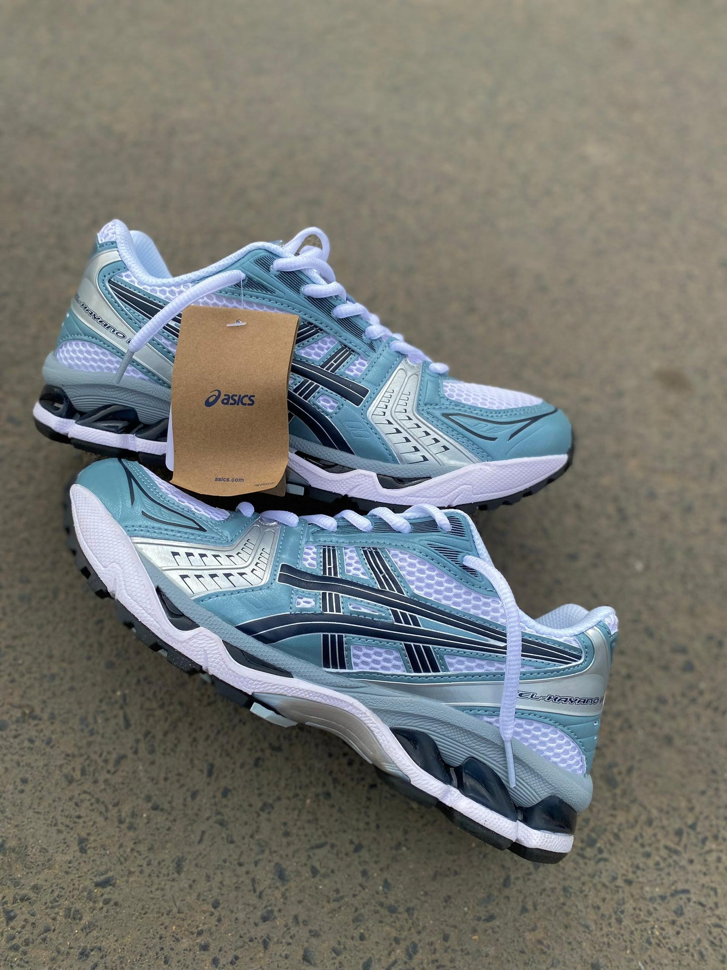 ASICS GEL-Kayano 14 – "Arctic Blue & Silver Metallic"
