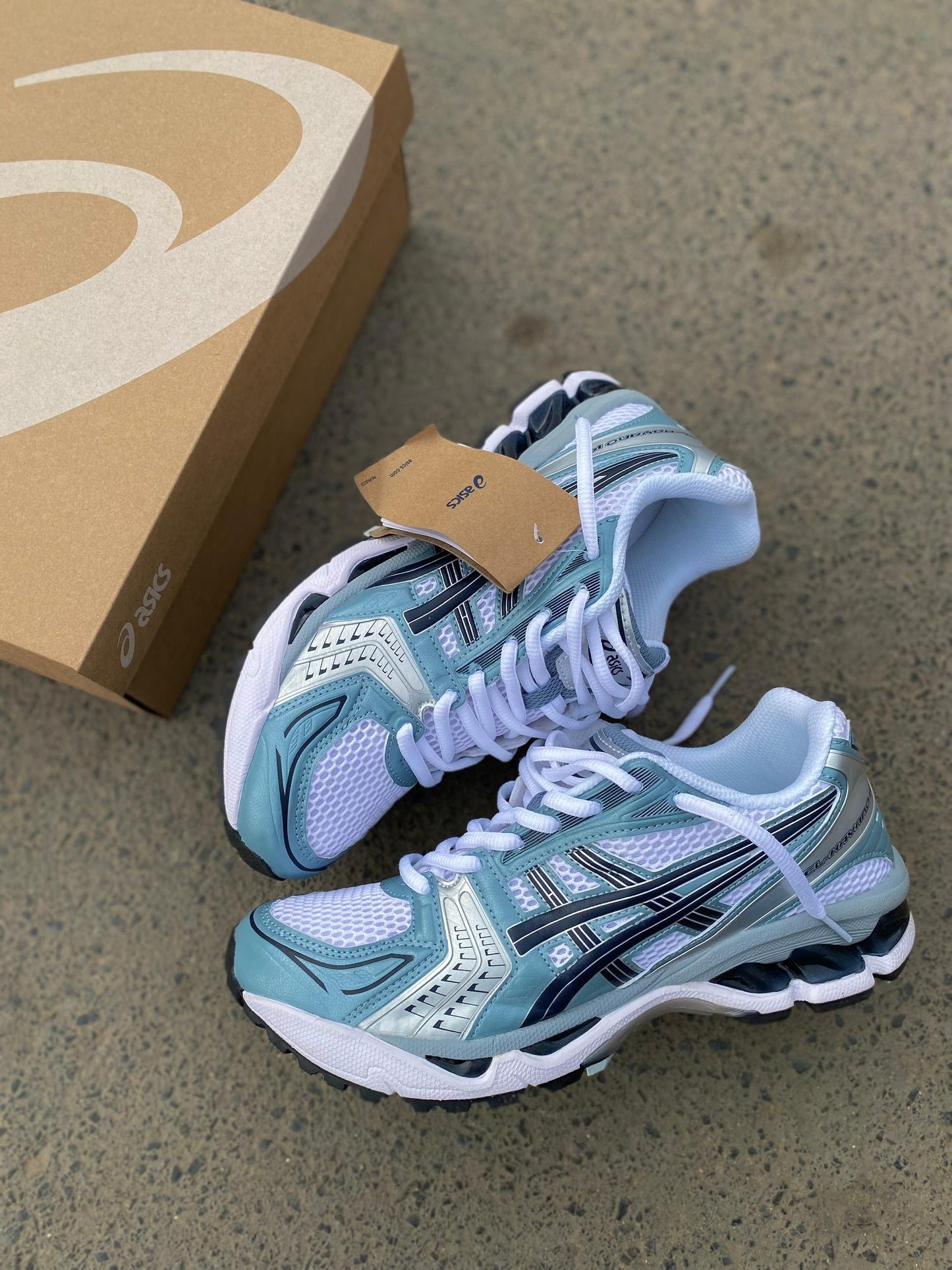 ASICS GEL-Kayano 14 – "Arctic Blue & Silver Metallic"