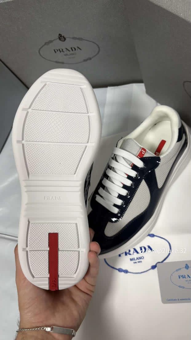 Sneakers America's Cup – L'Édition Vernie Iconique